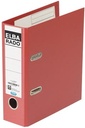 Elba rado plast classeur pour ft a5 en hauteur, rouge foncé, dos de 7,5 cm