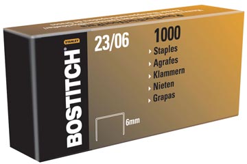 [23-6G] Bostitch agrafes 23-6-1m, 6 mm, pour phd60, b310hds, hd-23l17