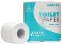 Europroducts papier toilette, 2 plis, 200 feuilles, paquet de 4 rouleaux