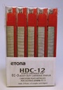 Etona cassette pour agrafeuse ec-3, capacité 56 - 80 feuilles, paquet de 5 pièces