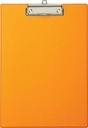 Maul porte-bloc a4 portrait, pvc plastifié, orange