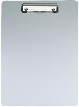 [2352808] Maul porte-bloc aluminium a4 portrait, avec pince plate
