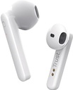 Trust primo touch bluetooth masque-micro intra-auriculaire sans fil, blanc