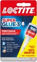 Loctite colle instantanée super glue precision, 5 g + 50 % gratuit, sous blister