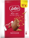 Lotus chocolat au lait avec pièces de spéculoos, paquet de 11 pièces