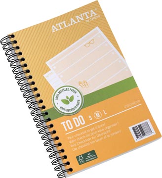 [2550352] Atlanta by jalema carnet de notes to do 'summer' ft 125 x 195 mm, 200 pages, paquet de 2 pièces
