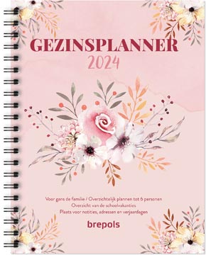 [281994] Brepols calendrier, 16 mois, néerlandais, 2024