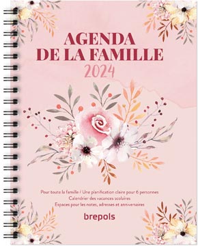 [282994] Brepols calendrier, 16 mois, français