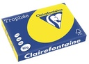 Clairefontaine trophée intens, papier couleur, a3, 80 g, 500 feuilles, jaune fluo