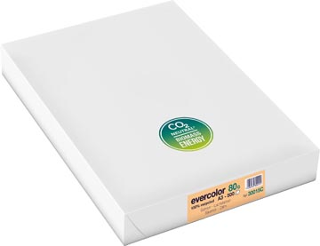 [30015C] Clairefontaine evercolor papier couleur recyclé, a3, 80g, 500 feuilles, saumon