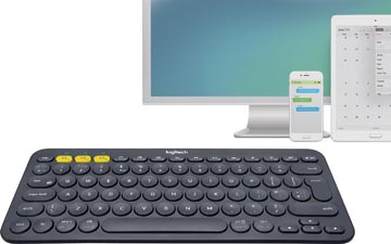 [3005218] Logitech clavier sans fil k380, qwerty, noir