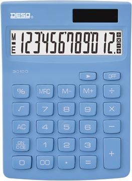 [3010016] Desq calculatrice de bureau new generation compact, bleu clair