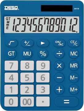 [3011006] Desq calculatrice de bureau new generation xlarge, bleu foncé