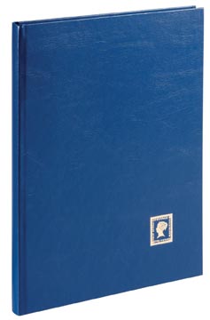 [301250B] Pagna album de timbres, a4, 32 feuilles, bleu