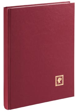 [301250R] Pagna album de timbres, a4, 32 feuilles, rouge