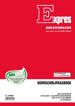 [30225] Sigel expres manifold caisse avec colonne btw, ft a4, néerlandais, dupli (50 x 2 feuilles)