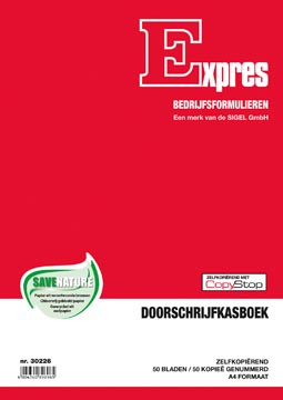 [30226] Sigel expres manifold caisse, ft a4, néerlandais, dupli (50 x 2 feuilles)