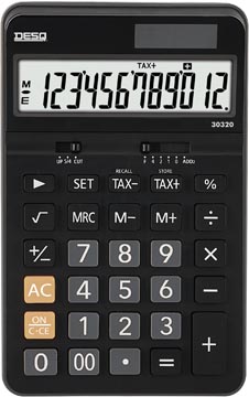 [30320] Desq calculatrice de bureau business classy large 30320, noir