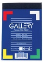 Gallery carnet de notes, ft a7, ligné, 60 g/m²