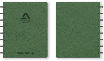 [3055302] Adoc business cahier, ft a5, 144 pages, quadrillé 5 mm, vert