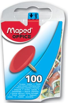 [3100114] Maped punaises assortiment, boîte de 100 pièces