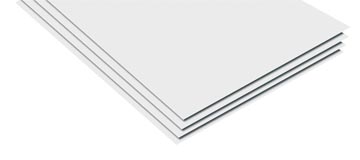 [3103] Papier à dessin, 120 g/m², ft 21 x 29,7 cm (a4), blanc