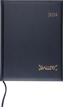 [31081BL] Gallery agenda, weektimer, bleu