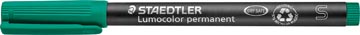[313-5] Staedtler lumocolor 313, marqueur ohp, permanent, 0,4 mm, vert