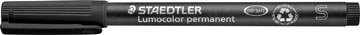 [313-9] Staedtler lumocolor 313, marqueur ohp, permanent, 0,4 mm, noir