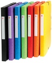 Pergamy boîte de classement, dos de 2,5 cm, couleurs assorties