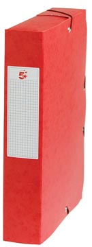 [314375] Pergamy boîte de classement, dos de 6 cm, rouge