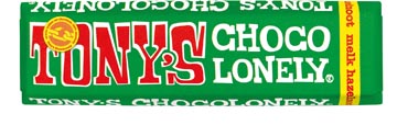 [315320] Tony's chocolonely barre de chocolat, 47g, noisette