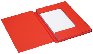 [3182515] Jalema secolor chemise de classement pour ft folio en carton, rouge, paquet de 25 pièces