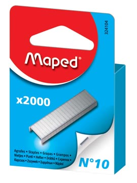 [324104] Maped agrafes n° 10, boîte de 2.000 agrafes