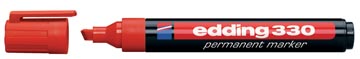 [330R] Edding marqueur permanent e-330 rouge