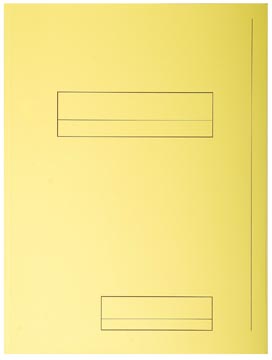 [335005E] Exacompta chemise de classement super 210, paquet de 50 pièces, jaune