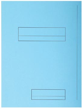 [335006E] Exacompta chemise de classement super 210, paquet de 50 pièces, bleu