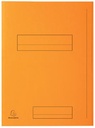 Exacompta chemise de classement super 210, paquet de 50 pièces, orange