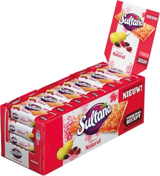 [33611] Sultana fruitbiscuits naturel 3-pack, 43 g