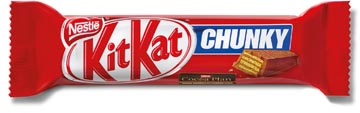 [34050] Kitkat chunky barre de chocolat, 40 g, boîte de 24 pièces