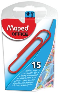 [3420113] Maped trombones, boîte de 15 pièces