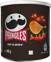 Pringles chips, 40g, hot & spicy