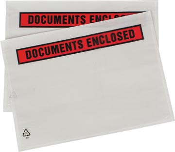 [35002] Dokulops a5, ft 225 x 160 mm, boîte de 1000 pièces, texte: documents enclosed