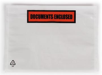 [35005] Dokulops a6, ft 165 x 115 mm, boîte de 1000 pièces, texte: documents enclosed