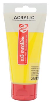 [3511275] Talens art creation peinture acrylique tube de 75 ml, jaune primaire