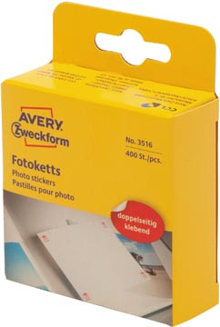 [3516A] Avery pastilles adhésives pour photos