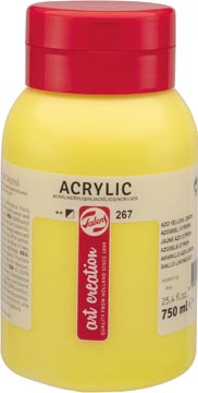 [3574267] Talens art creation peinture acrylique flacon de 750 ml, jaune azo citron