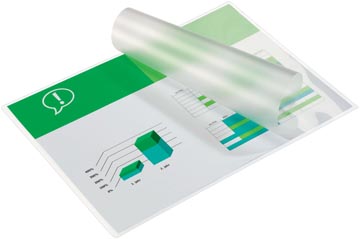Gbc document pochette à plastifier ft a6, 250 micron (2 x 125 micron), paquet de 100 pièces
