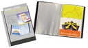 Beautone protège documents personnalisable, a4, 40 pochettes, noir
