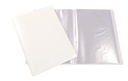 Beautone protège documents personnalisable, a4, 60 pochettes, blanc